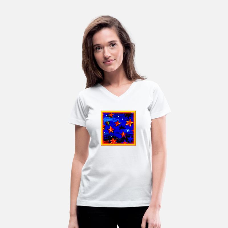 Bright Colored Orange Stars. Buy Now