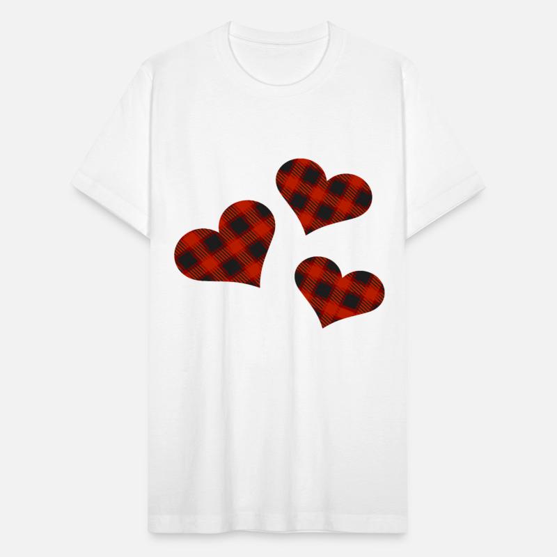 Buffalo Plaid Hearts