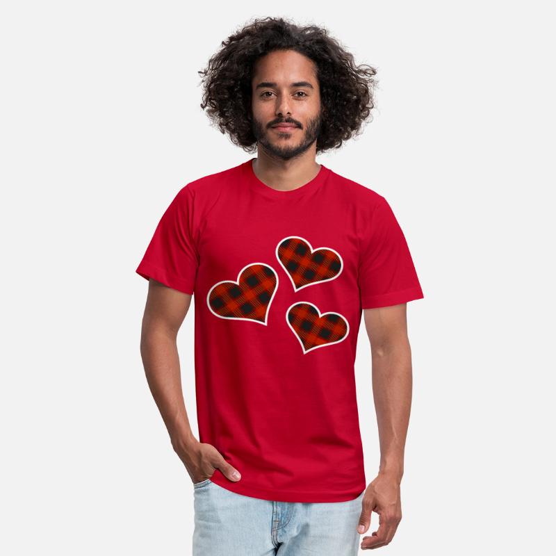Buffalo Plaid Hearts