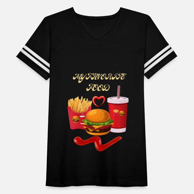 Burger and potatoes t-shirt design