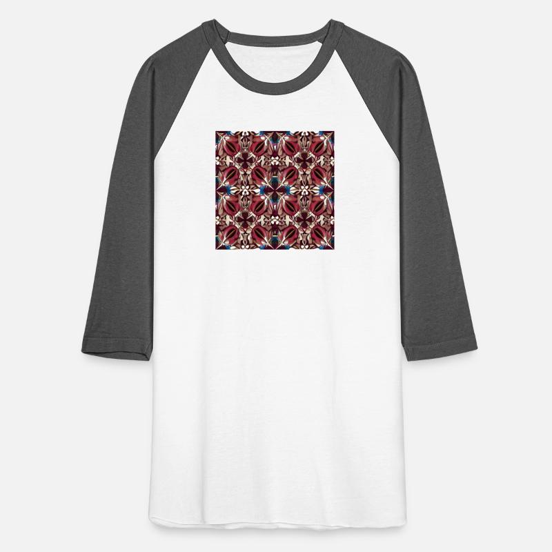 Burgundy blue ornament