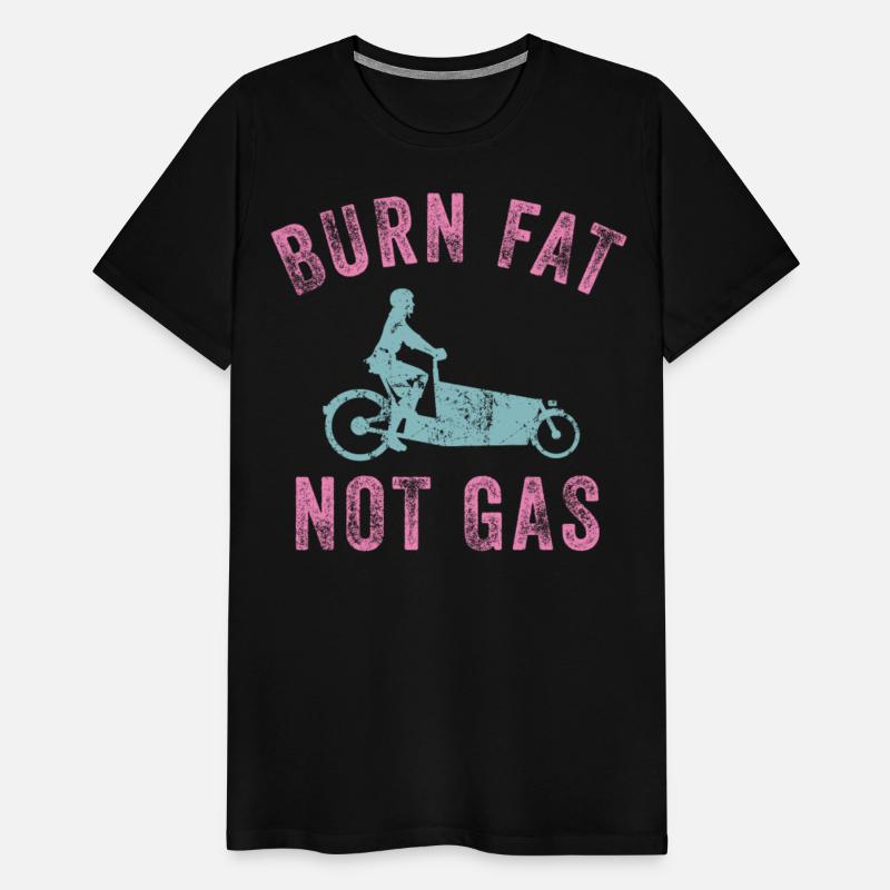 Burn Fat Not Gas Cargo Cargobike