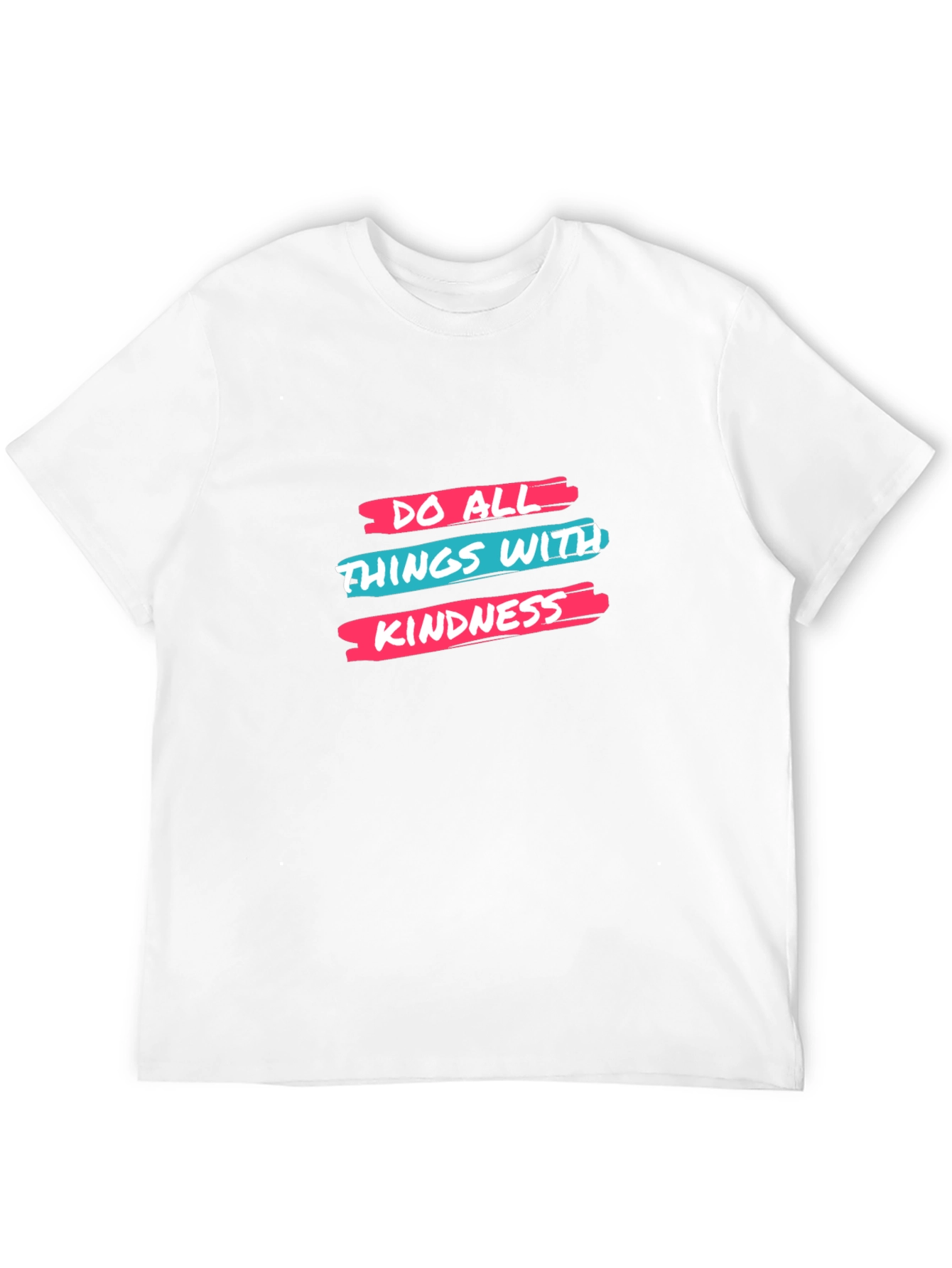 Kindness Graphic Tee - Black Cotton T-Shirt