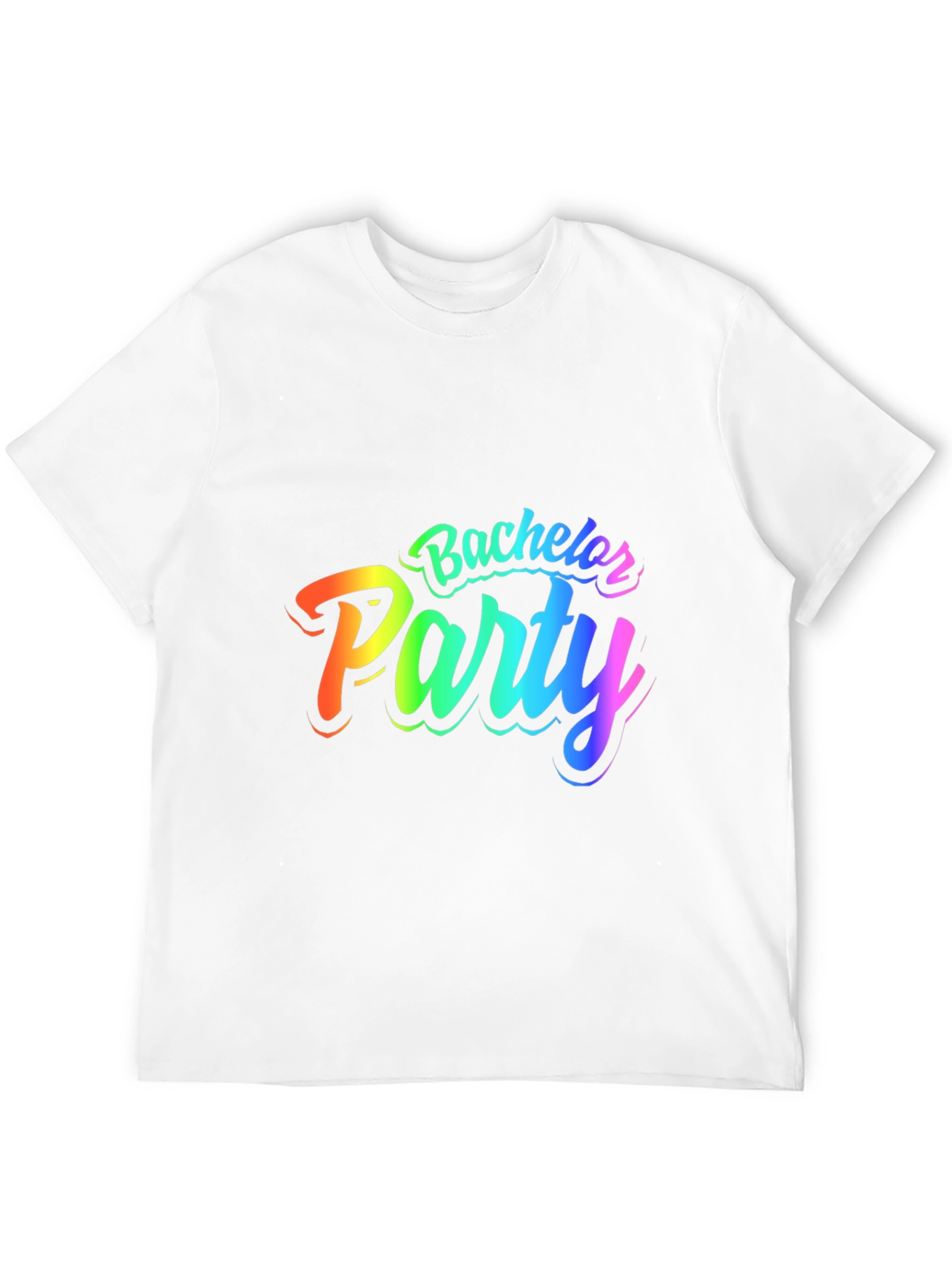 Bachelor Party Rainbow T-Shirt