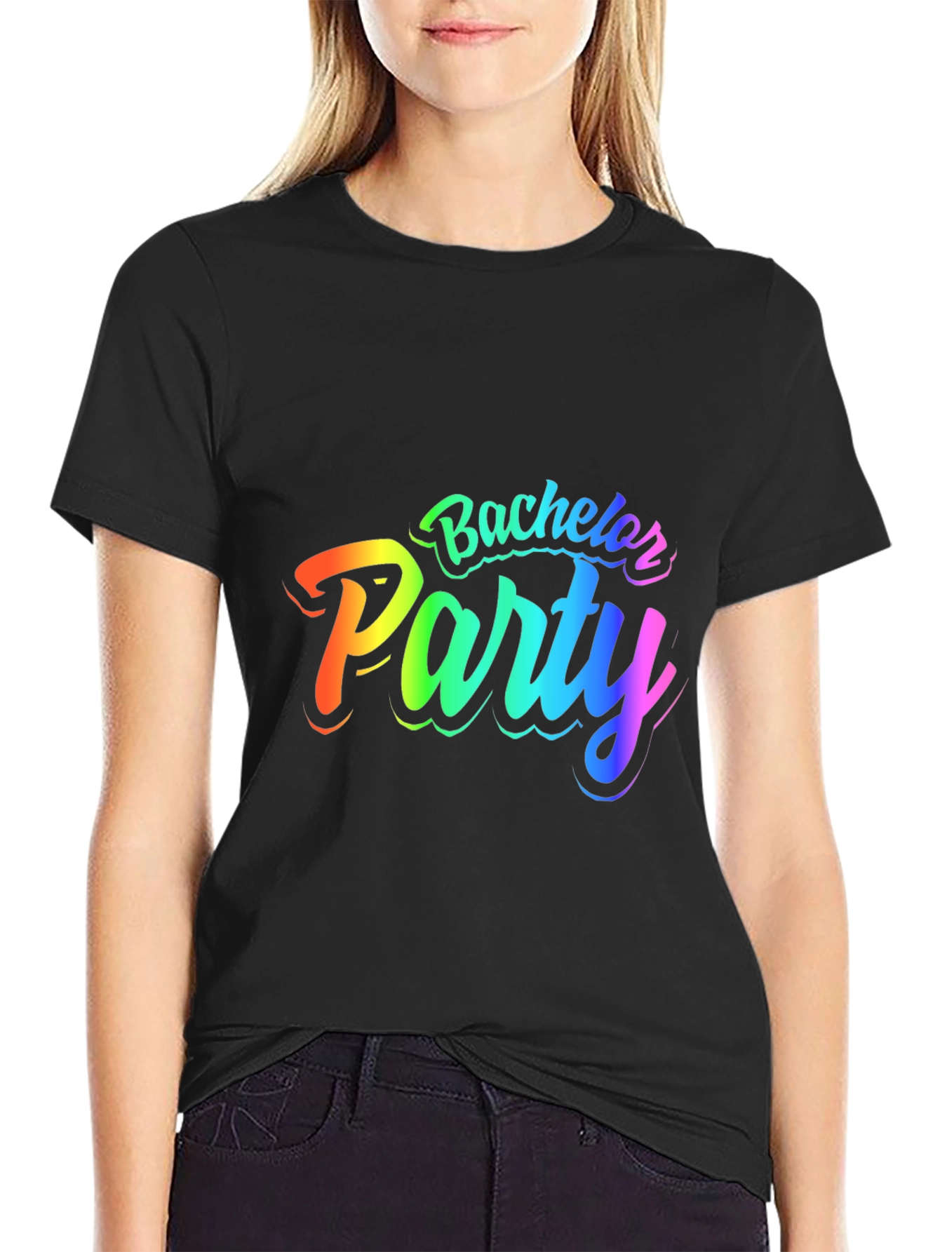 Bachelor Party Rainbow T-Shirt