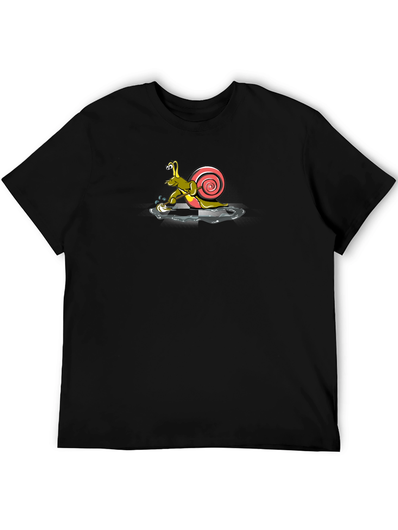 Snail Graphic T-Shirt - Slow Motion Style