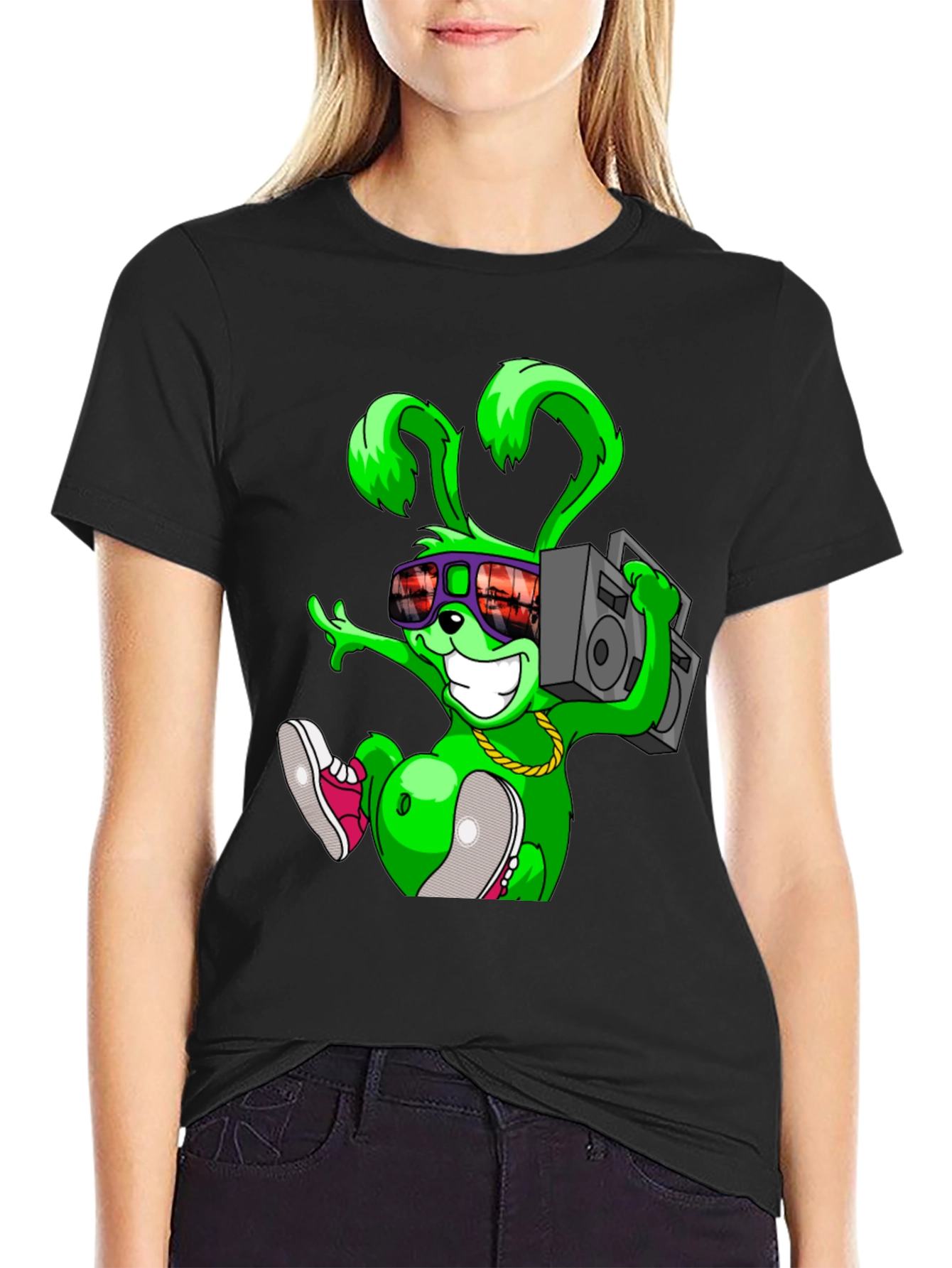 Cool Rabbit Graphic Tee