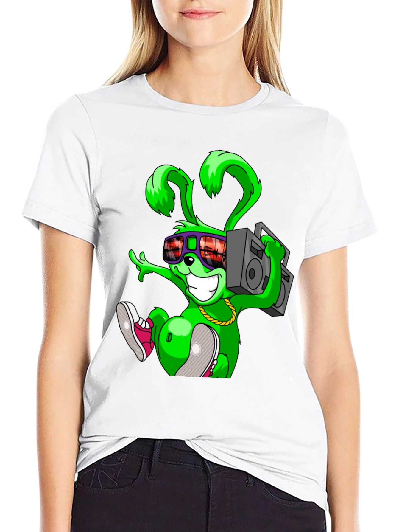 Cool Rabbit Graphic Tee