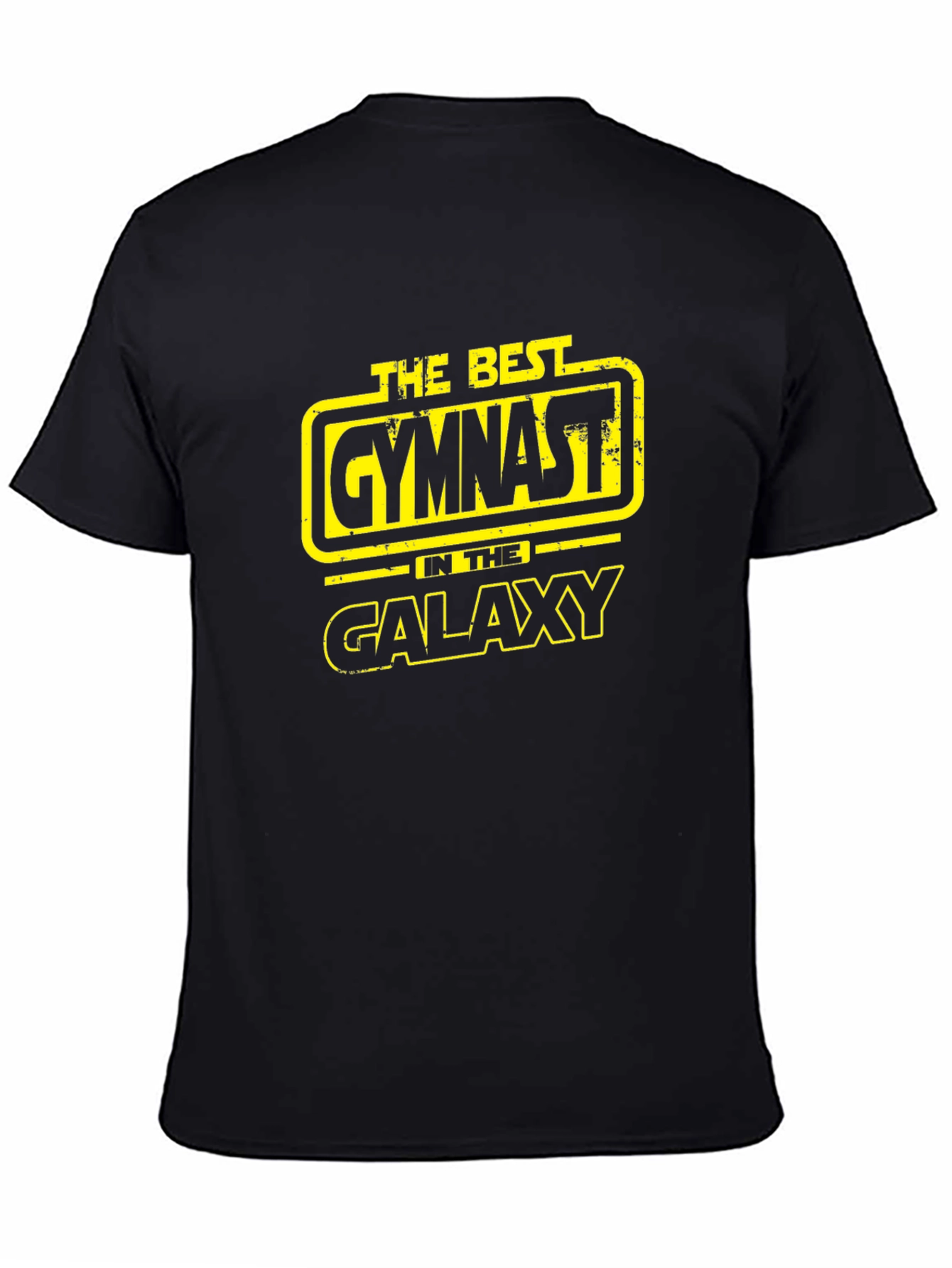 Best Gymnast in the Galaxy Black T-Shirt