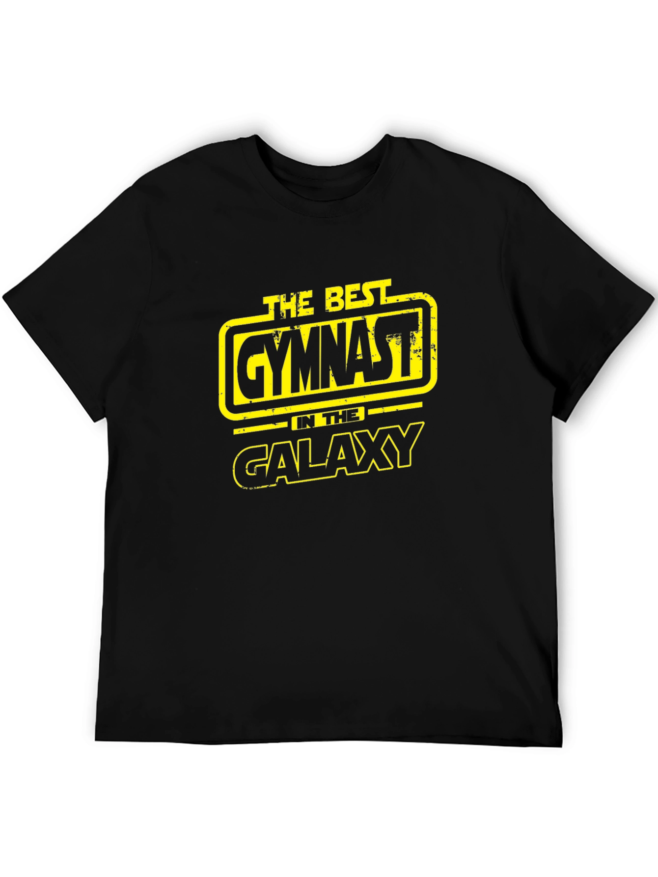 Best Gymnast in the Galaxy Black T-Shirt