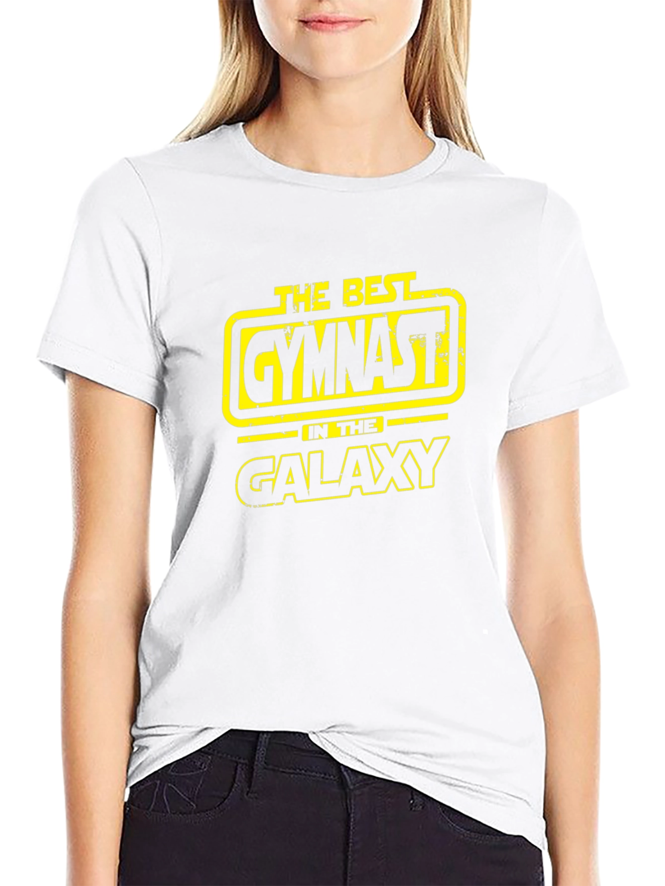 Best Gymnast in the Galaxy Black T-Shirt