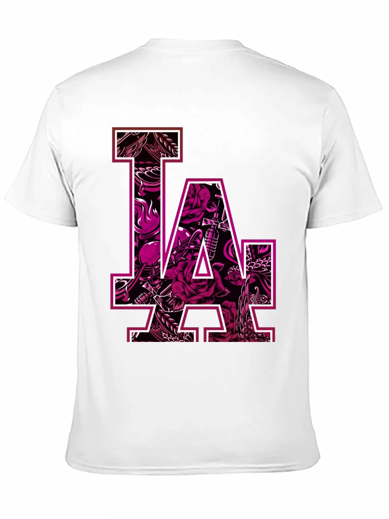 LA Graphic Tee - Bold Artistic Design