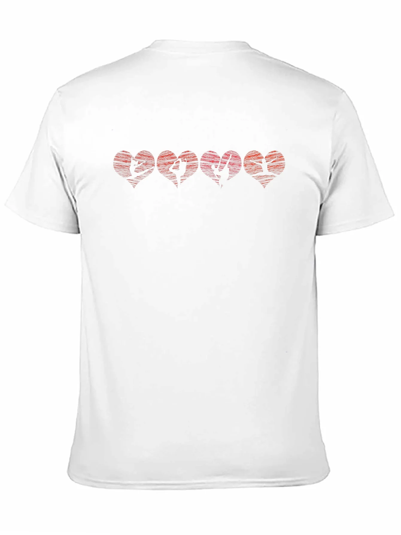 Heartbreak Hearts Graphic Tee - Black T-Shirt