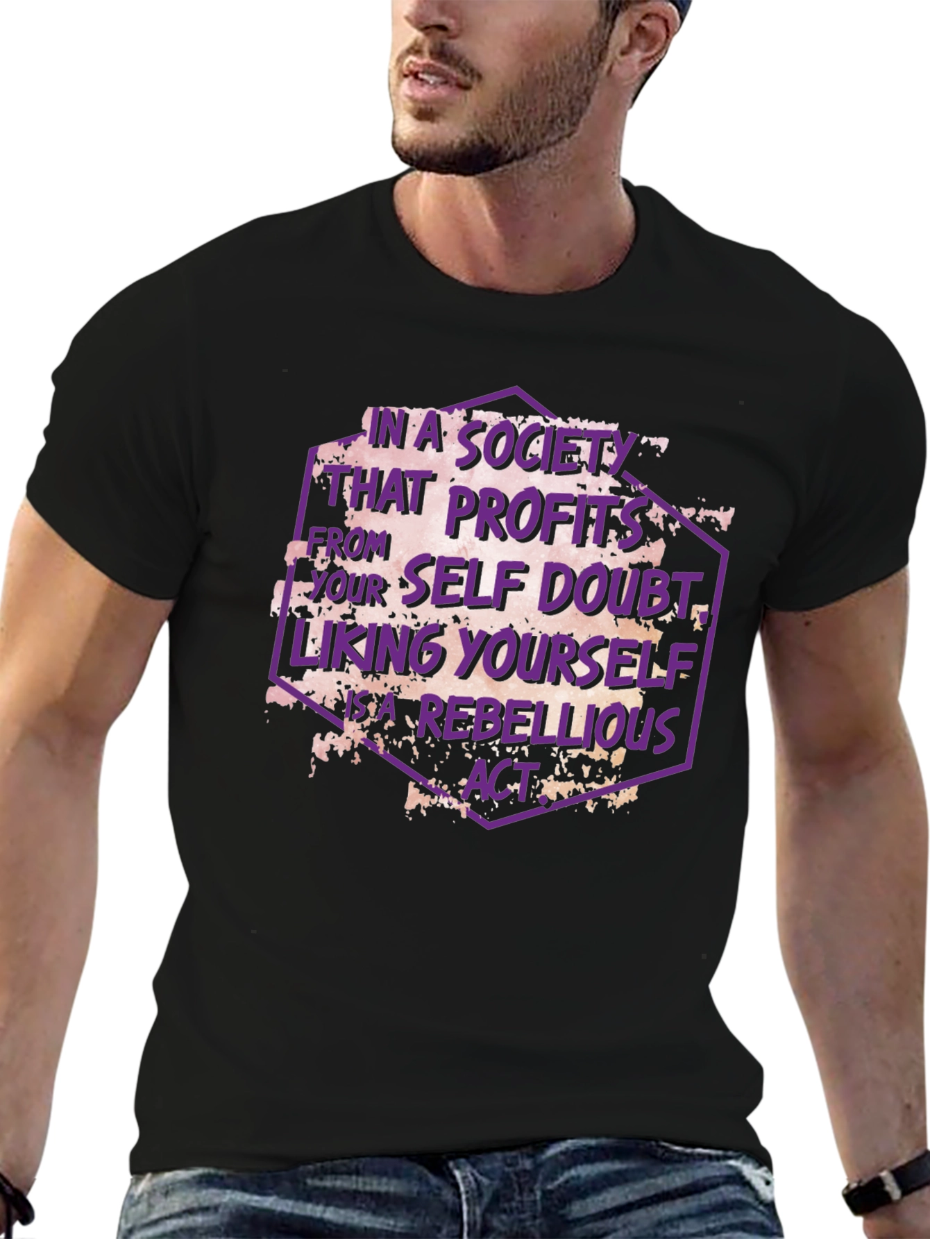 Rebellious Self Love Graphic Tee