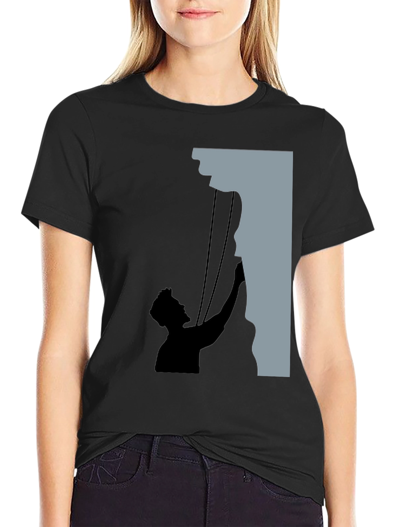 Climbing Silhouette Graphic Tee