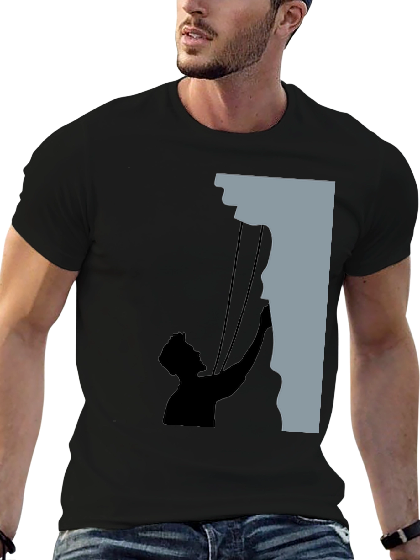 Climbing Silhouette Graphic Tee