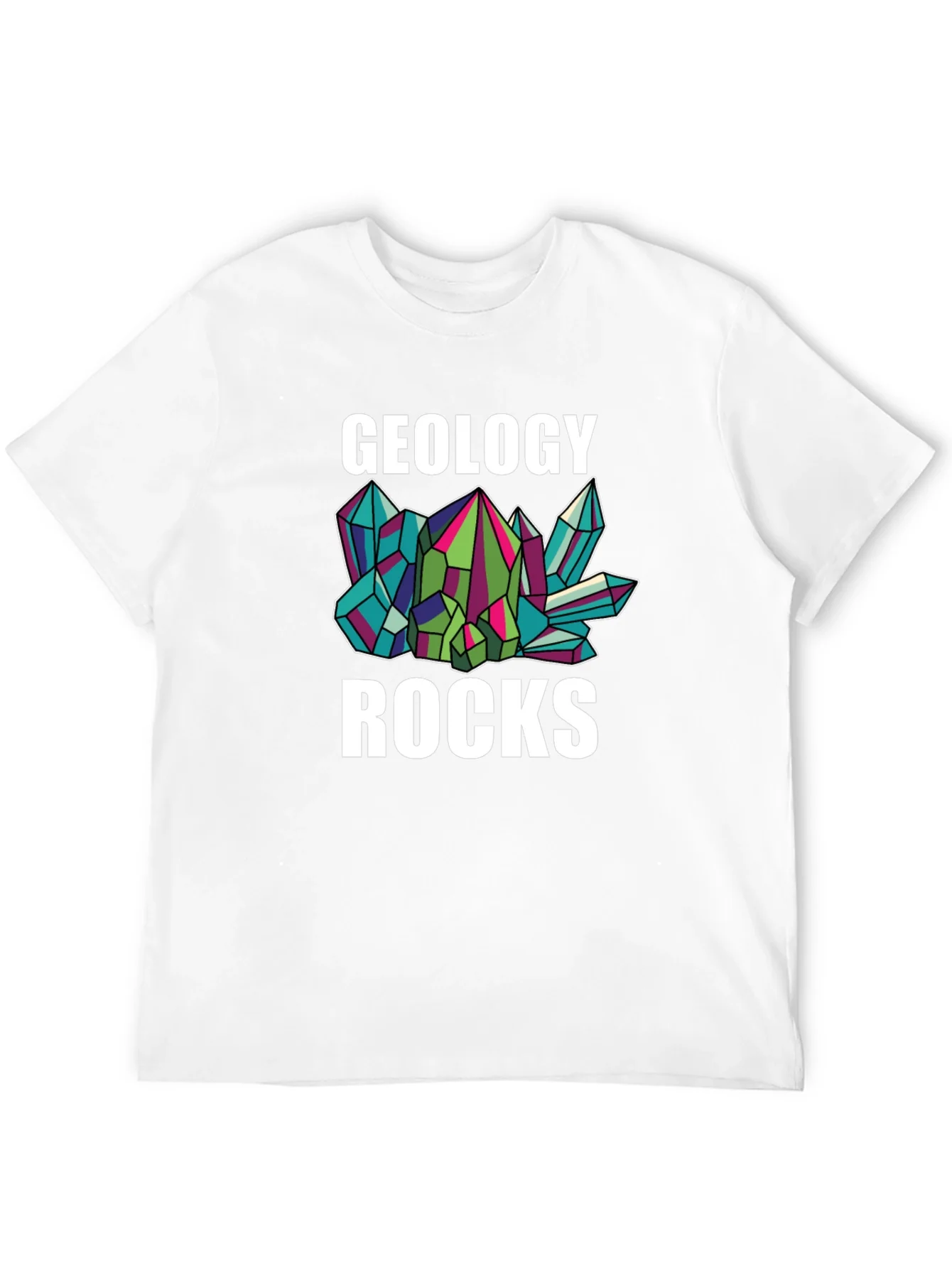 Geology Rocks T-Shirt Crystal Design