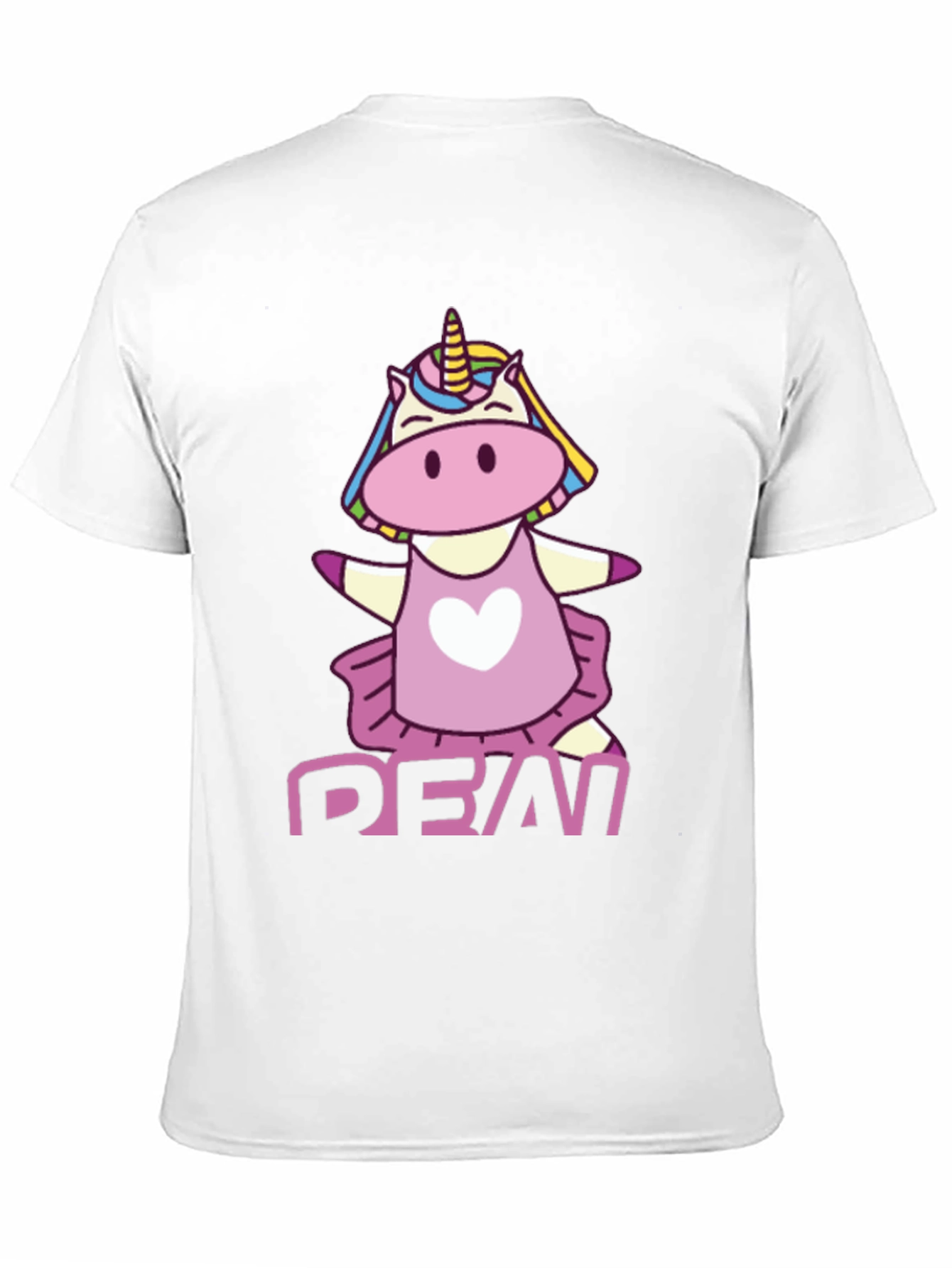 Unicorn Demi Graphic Black T-Shirt