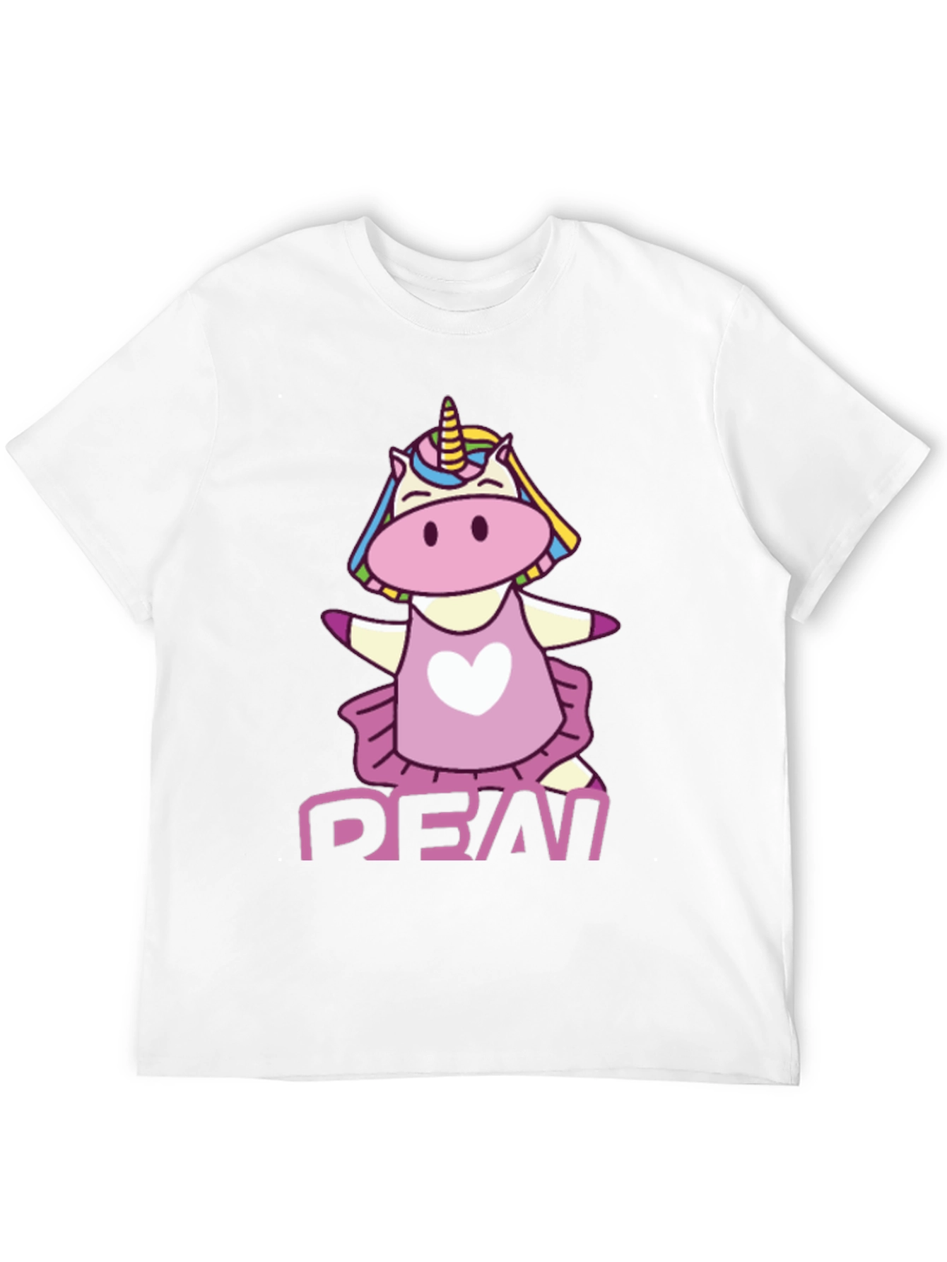 Unicorn Demi Graphic Black T-Shirt