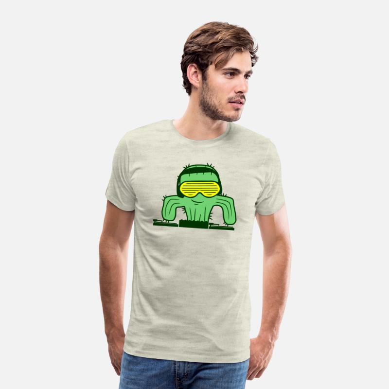 Cactus DJ Plant Sunglasses Headphone Music Party