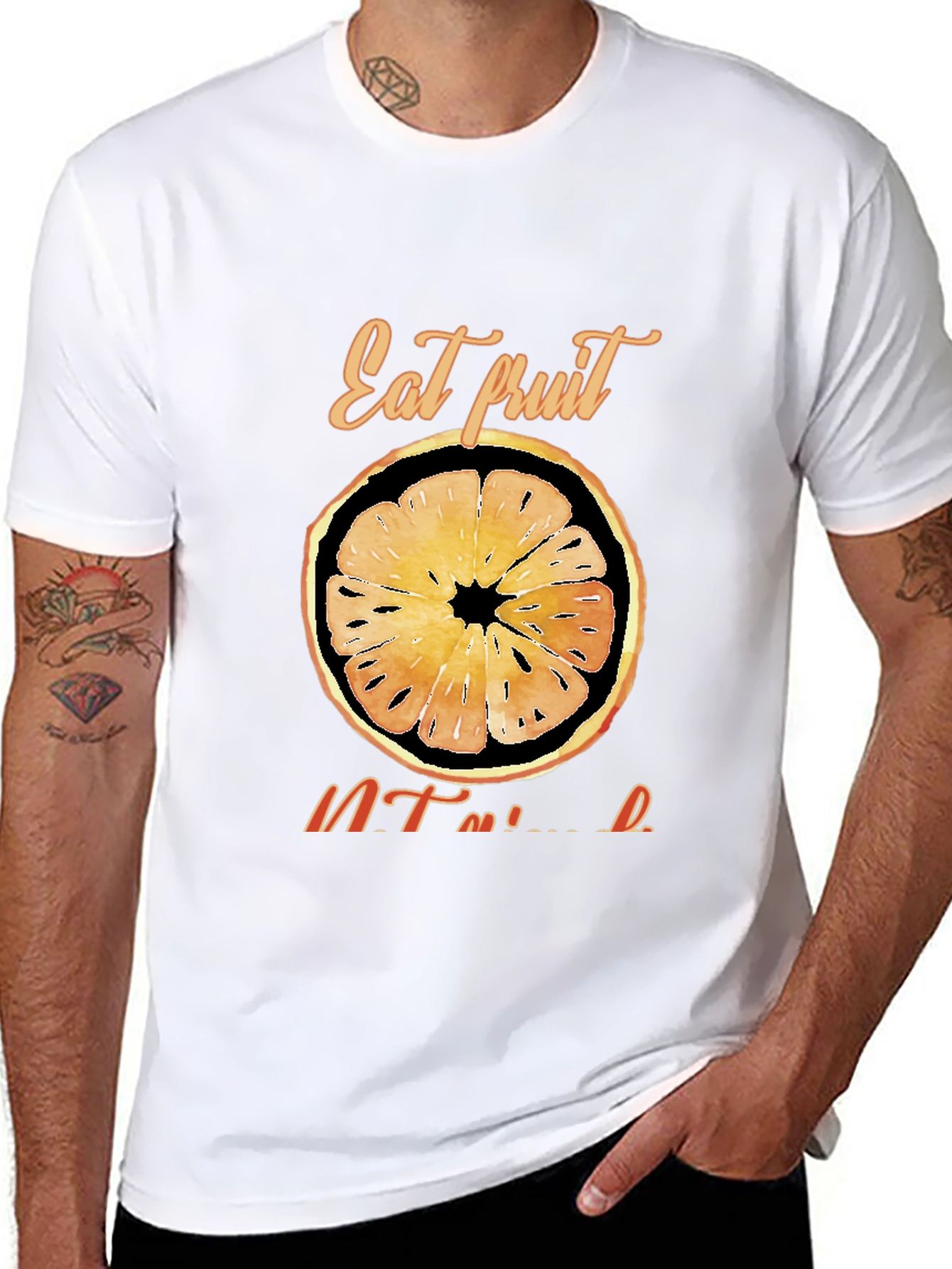 Eat Fruit T-Shirt - Vitamin C Graphic Tee