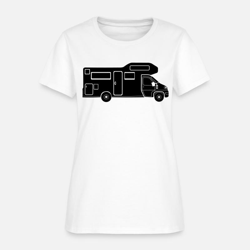 Camper Outline Customizable Travel