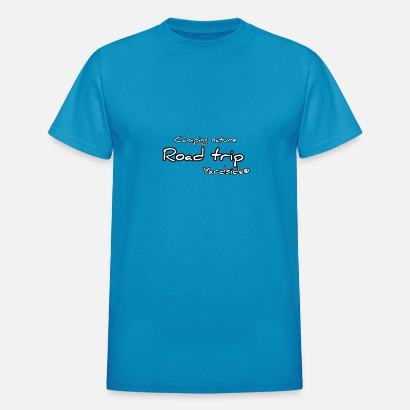 Camping nature Road trip Yardside font logo