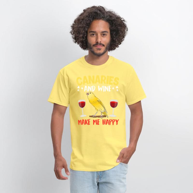 Canaries and Wine make me Cheerful