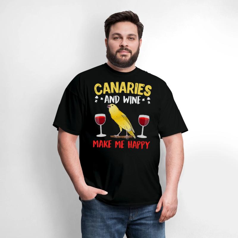 Canaries and Wine make me Cheerful
