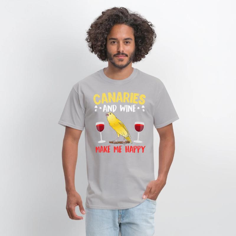 Canaries and Wine make me Cheerful