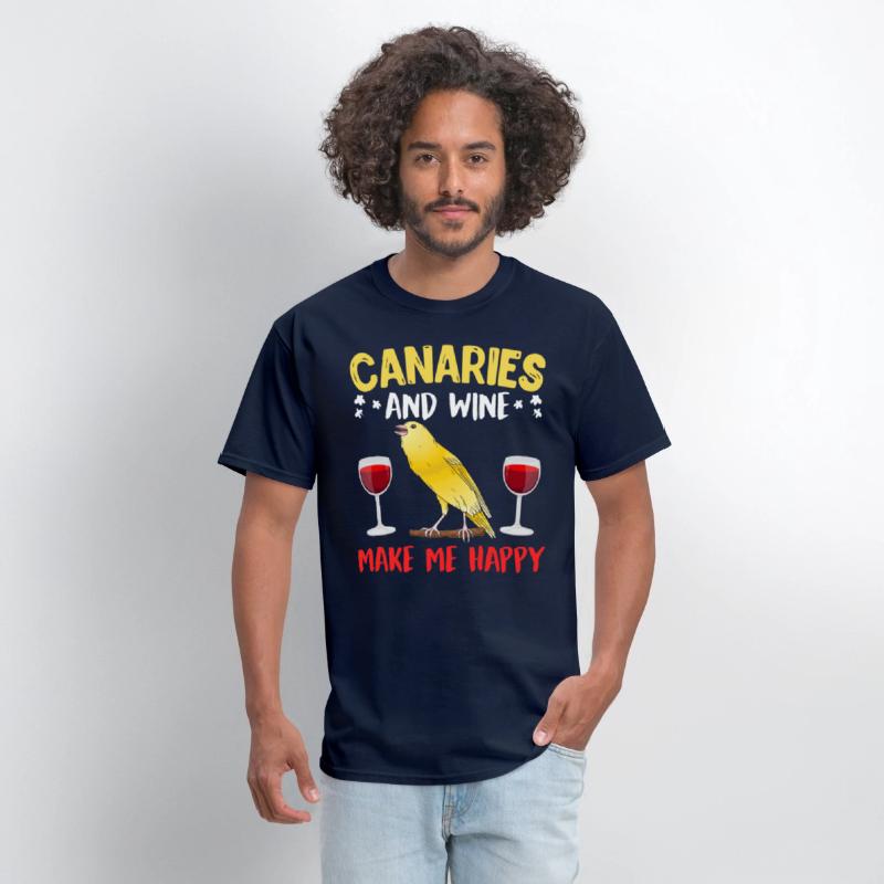Canaries and Wine make me Cheerful