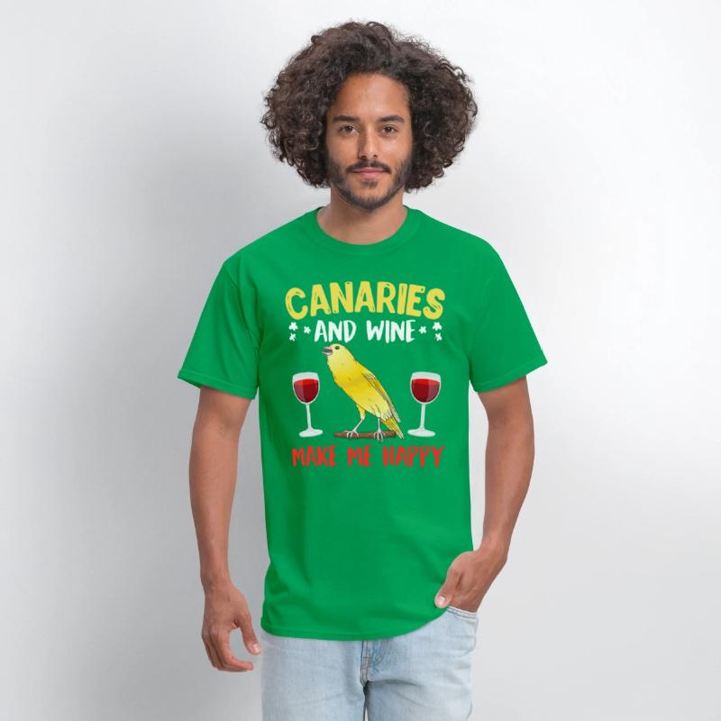 Canaries and Wine make me Cheerful