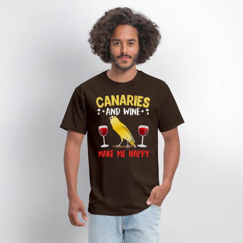 Canaries and Wine make me Cheerful
