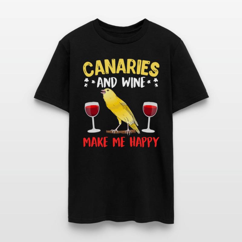 Canaries and Wine make me Cheerful