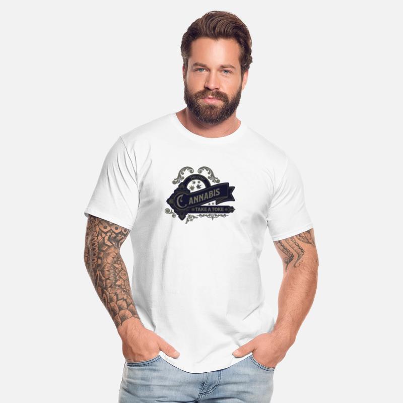 Cannabis Take a Toke - Funny Graphic T Shirt
