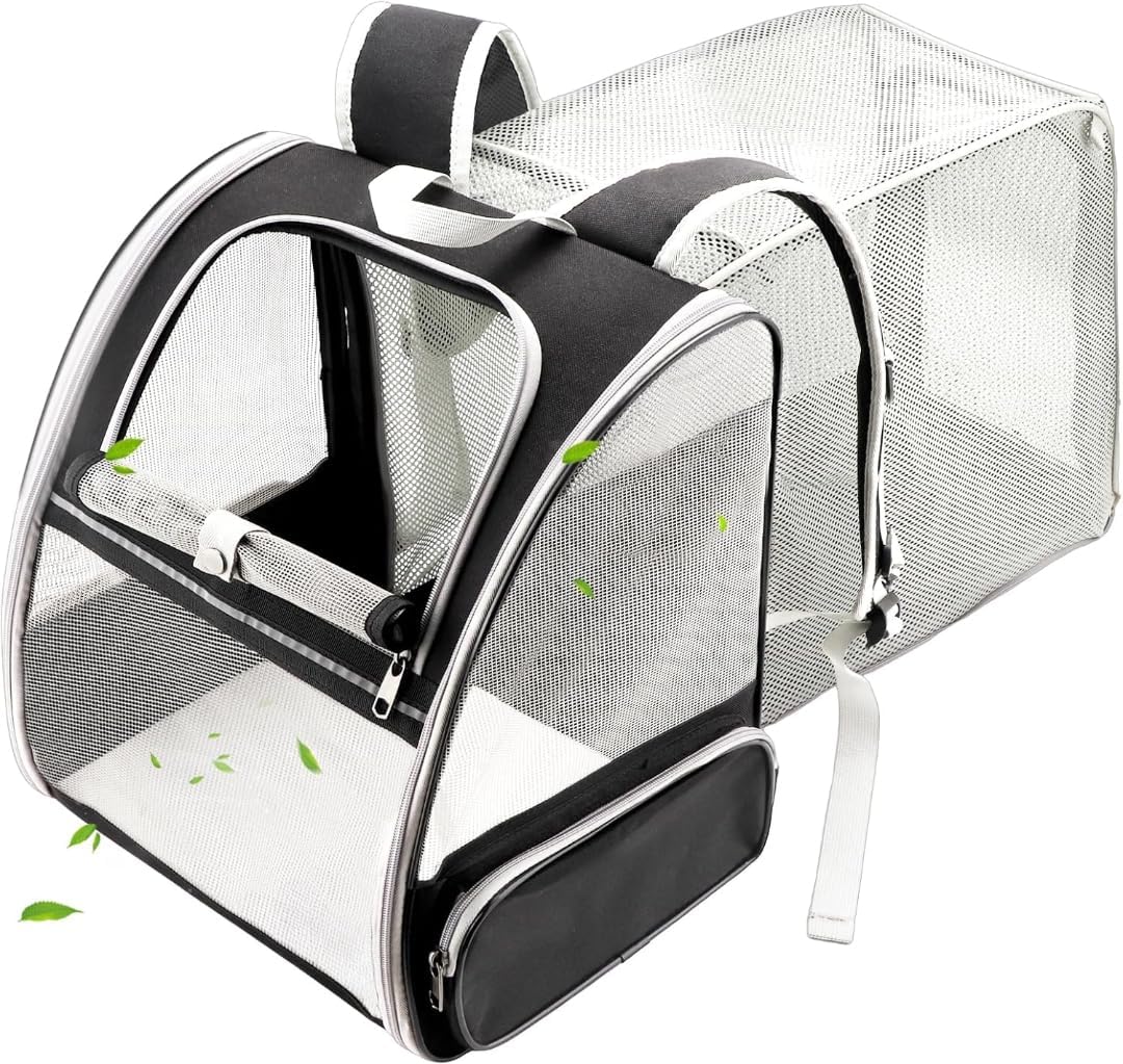 Cat Backpack Carrier, Breathable Cat Carrier Pet B - Top Rated