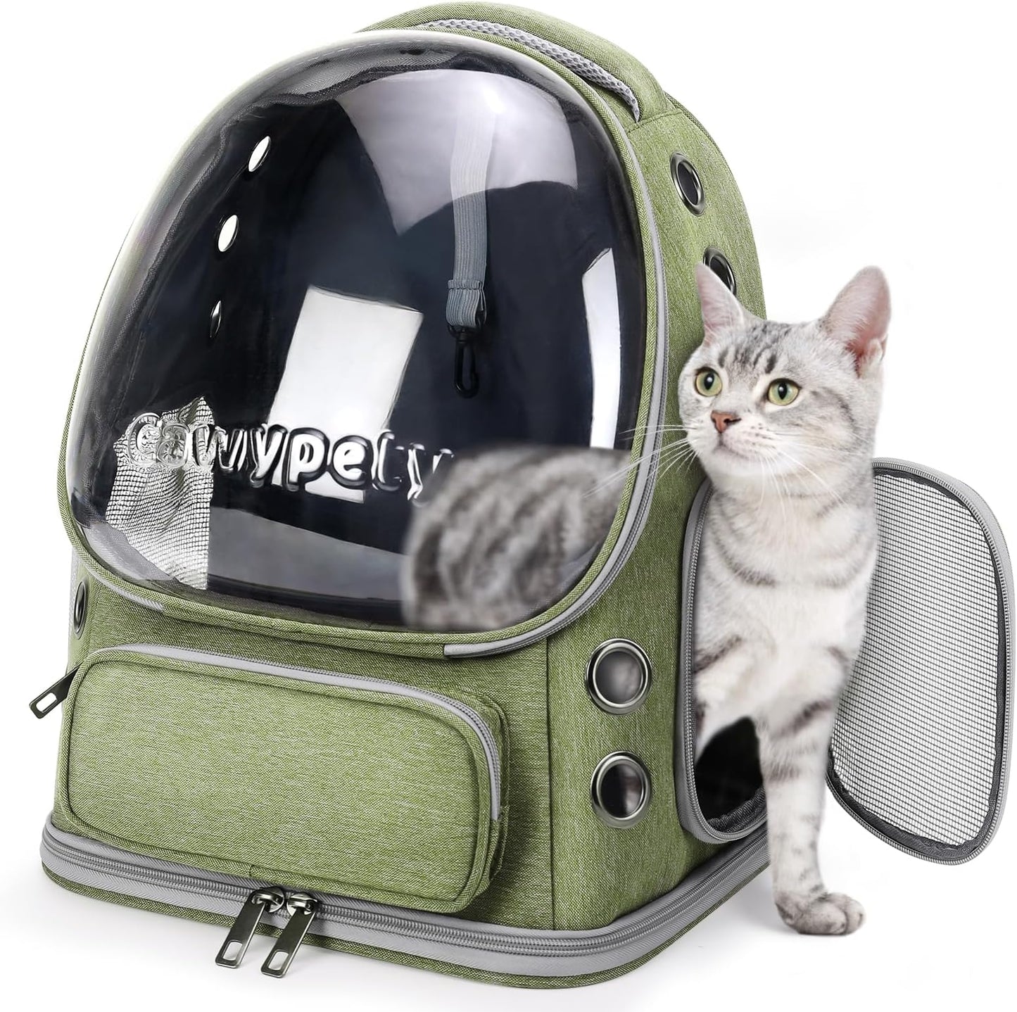 Cat Backpack Carrier, Breathable Cat Carrier Large - Top Rated