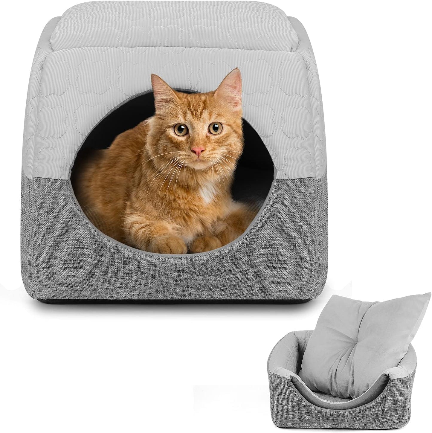 Cat Bed, Pet Bed, for Summer, Cat House, Domed, Cu - Premium Quality