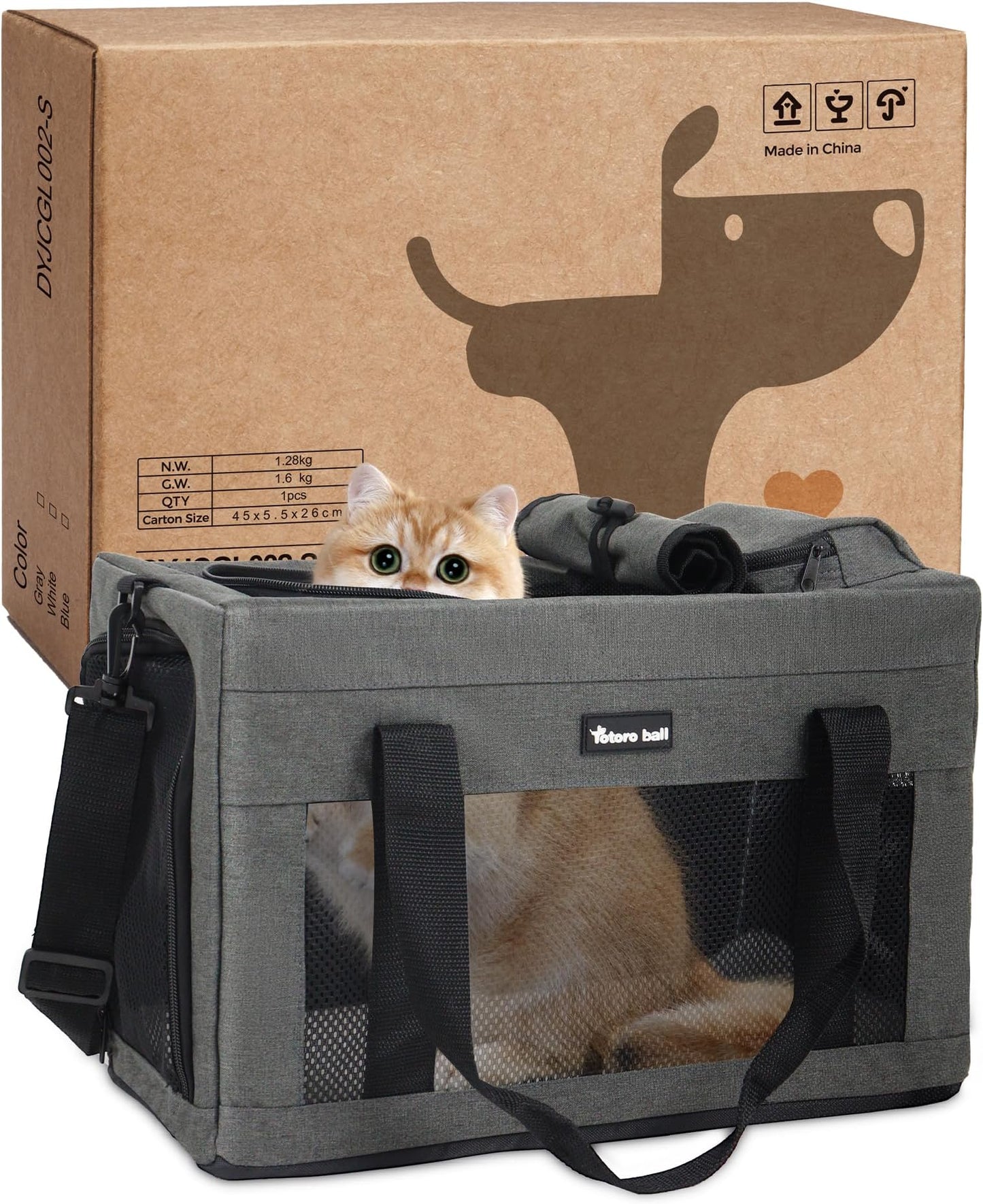 Cat Carrier Bag, Pet Carrier, 4-Way Portable, For  - Top Rated