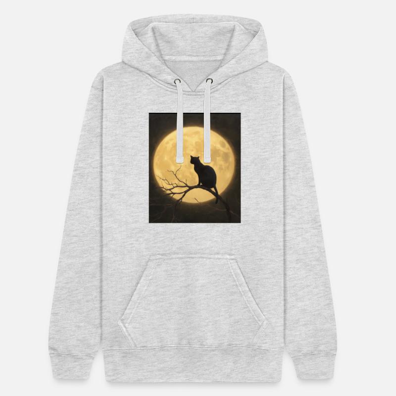 Cat in the moon! Helloween-Shirts for all! Cult!