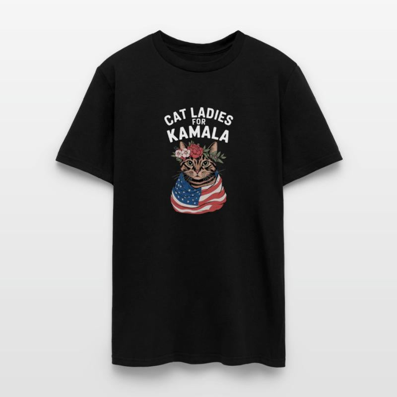 Cat Ladies For Kamala Cat Lady Harris Democrats
