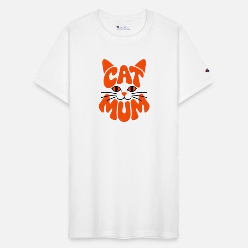 Cat Mum Retro Bold Cat Lover Design