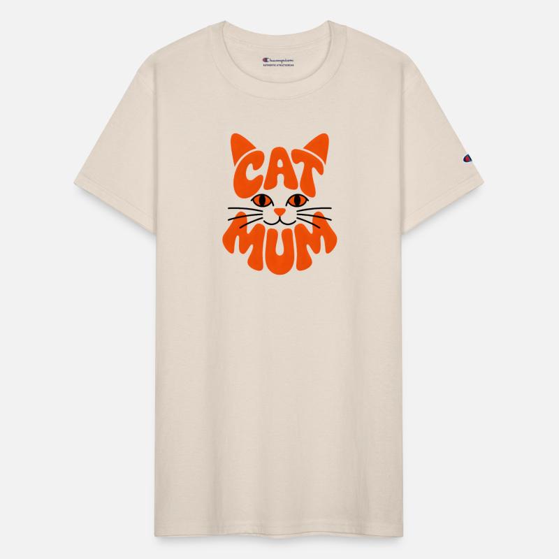 Cat Mum Retro Bold Cat Lover Design