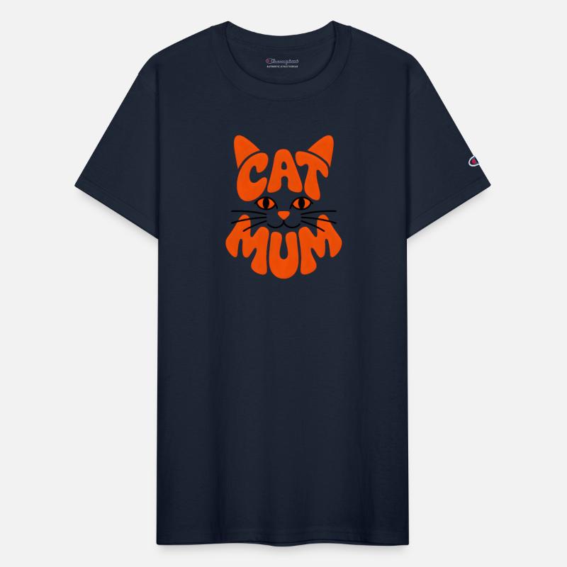Cat Mum Retro Bold Cat Lover Design