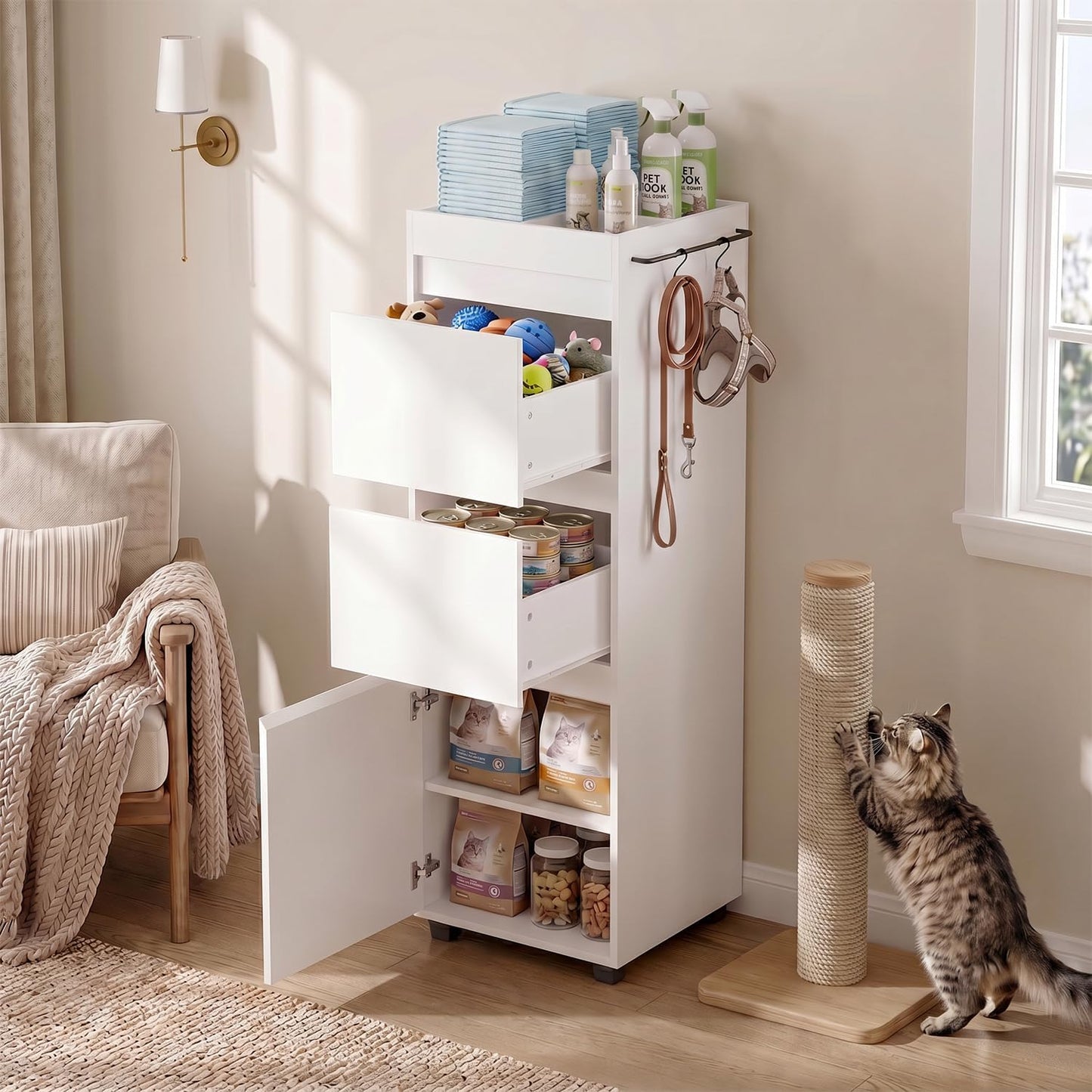 Cat Supplies, Storage Furniture, Cabinet, Pet Supp - Latest Style