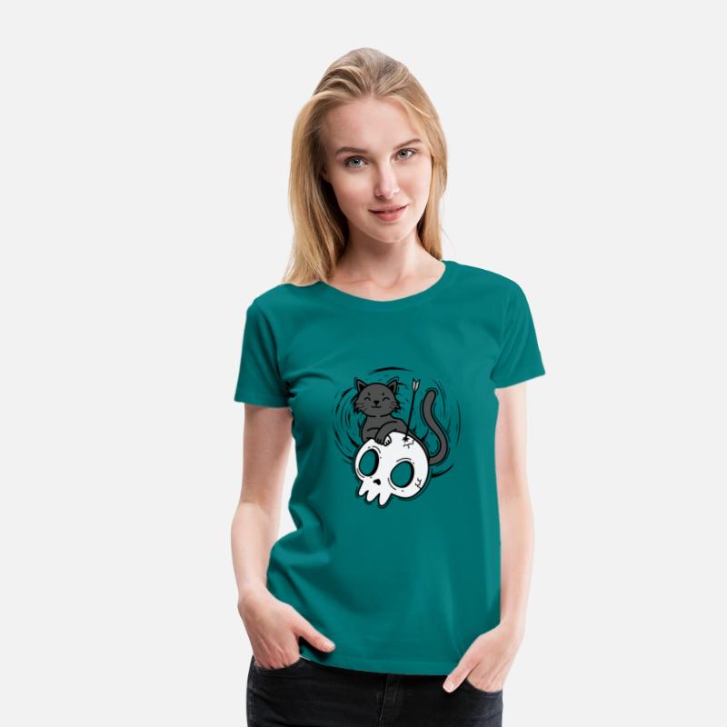 Cat with Head Gothic Style
