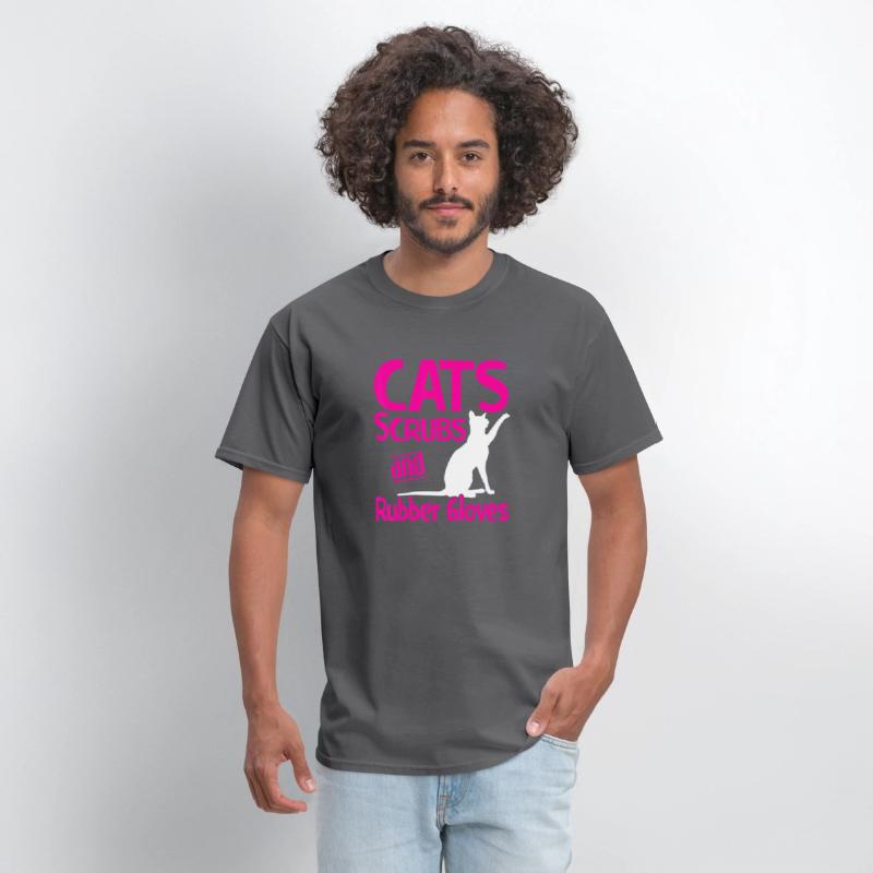 Cats Scrubs And Rubber Gloves Medical Care