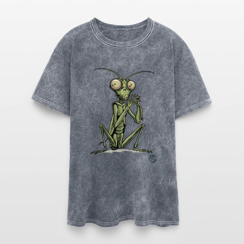 Caught in the Act - Sitting Praying Mantis