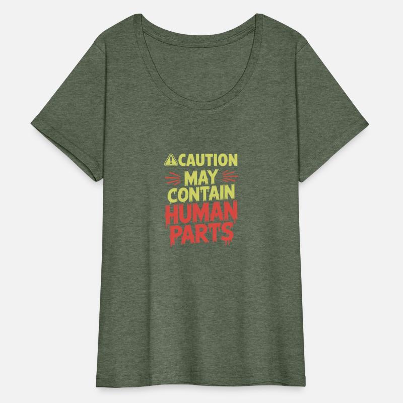 Caution May Contain Human Parts Halloween