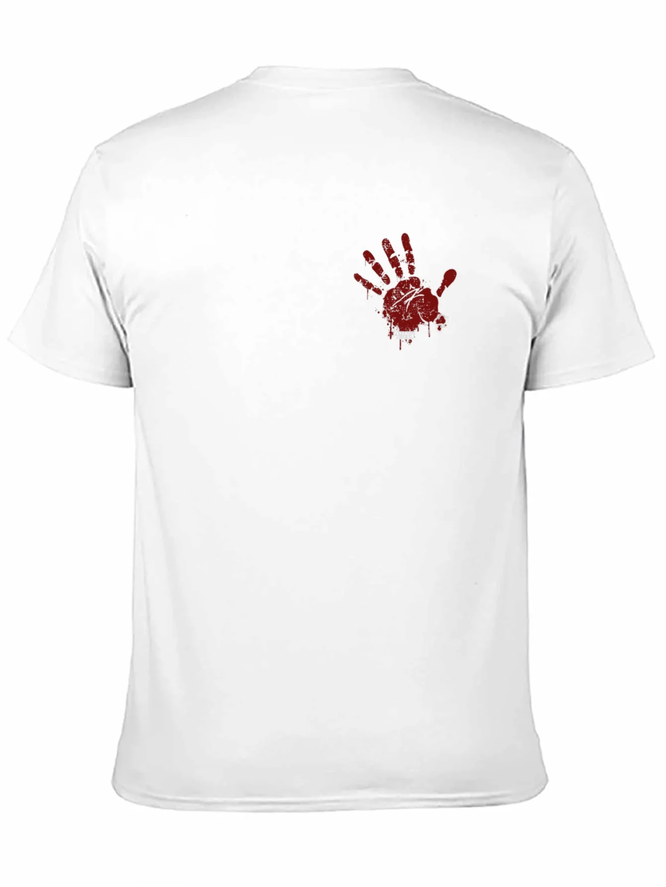 MMIW Bloody Hand Print Graphic Tee - Black